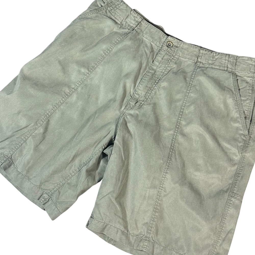Tommy Bahama Cargo Shorts Mens‎ 40 Olive Green Tencel Cotton Utility Casual